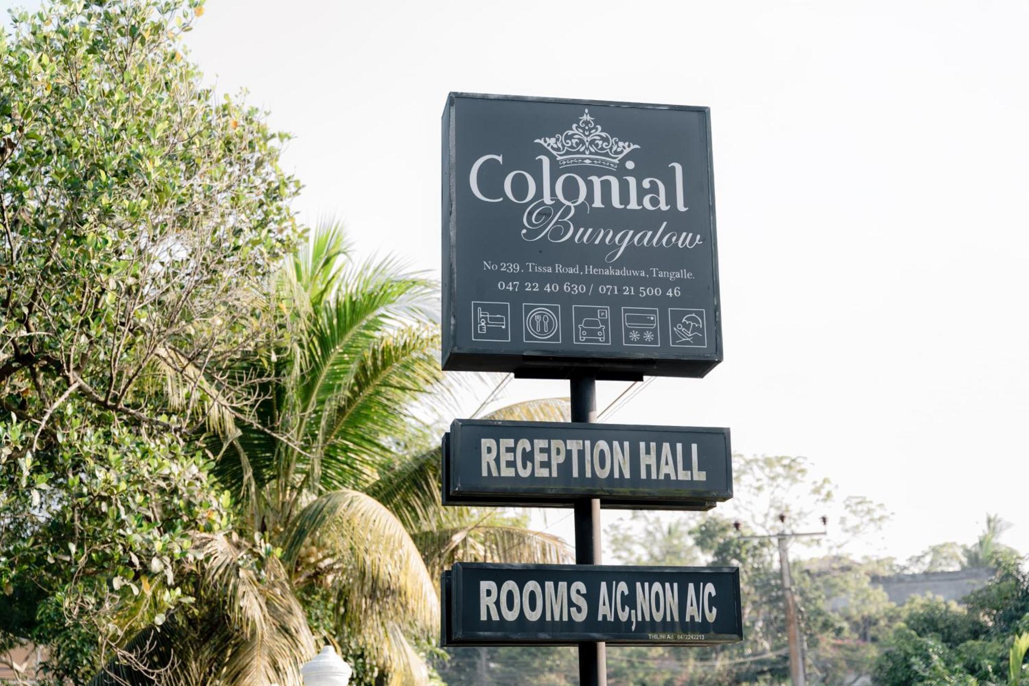Colonial Bungalow Tangalle Exterior foto