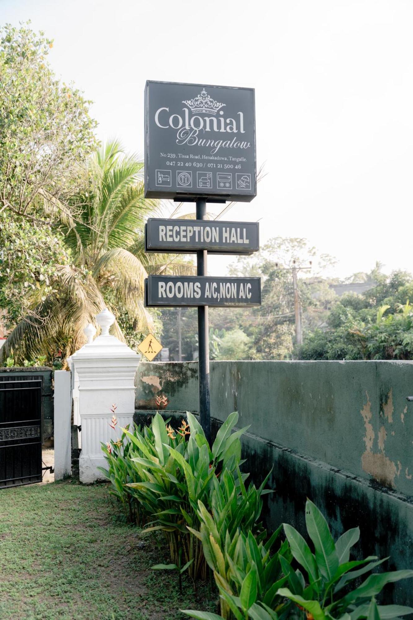 Colonial Bungalow Tangalle Exterior foto